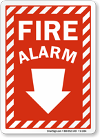 Fire Alarm Sign