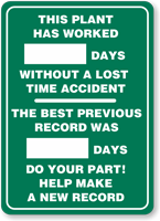Plant Worked [****]  Sign
