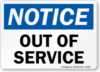 Notice  Sign