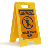 Fold Ups® Floor Sign