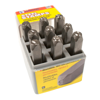 Number 0-9 Standard Steel Hand Stamps Tool Set