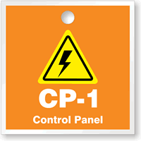 Control Panel Energy Source Identification Tag