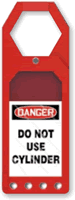 Do Not Use Cylinder Secure-Status Tag Holder