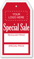 Custom Special Sale Garment Price Tag