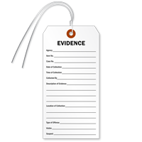 Evidence Identification Tags