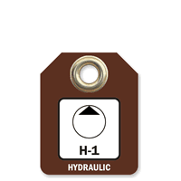 Hydraulic, H 1 To H 10 Two Sided Micro Tag