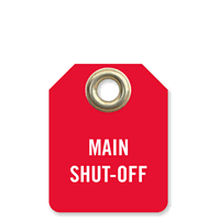 Main Shut-Off 2-Sided Micro Tag
