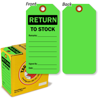Return to Stock Tag-in-a-Box with Fiber Patch