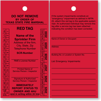 Bi-Annual Inspection Tag