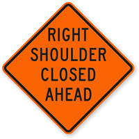 Ahead  Traffic Sign