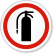 Fire Extinguisher ISO Sign