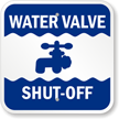 Water Valve Sign