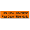 Fiber Optic Voltage Marker Labels Medium