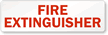 Fire Extinguisher Label