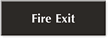 Fire Exit Sign