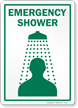 Emergency Shower (with graphic) (vertical)