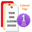 Custom Colored Paper Tag
