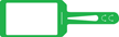 Green Self-Locking Tag