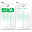 Scaffold Inspection Status Tag