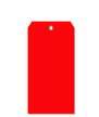 Red Color-Coded Polypropylene Tag