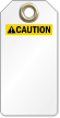 Blank ANSI Caution Tag