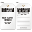 Custom Out Of Order Tag