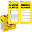 Gas Monitor Calibration and Maintenance Record