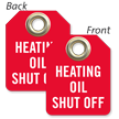 Heating Oil Shut Off Mini Tag