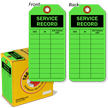 Service Record Tag-in-a-Box with Fiber Patch