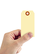Manila 10 point Cardstock Tags (with 3/8 in. hole)