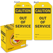 Caution Out of Service Lock Out Tag-in-a-Box