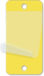 Yellow Blank Tag