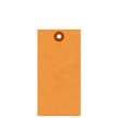 Orange Tyvek Shipping Blank Tag With Metal Eyelet