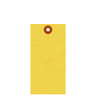 Yellow Tyvek Shipping Blank Tag With Metal Eyelet