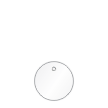 White Plastic Circular Tags With Metal Eyelet