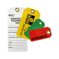 Personalized plastic tags
