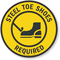Adhesive Floor Sign: Floor Signs