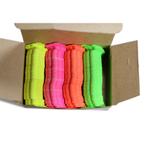 Multi-Colored Fluorescent Merchandise Tags