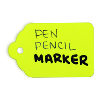 Bright Colored Merchandise Tags