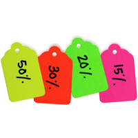 Colorful Product Tags