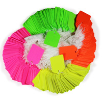 Fluorescent Merchandise Tag Se