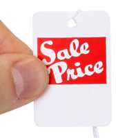 Sale Price Tags (1.875" x 1.25") No String