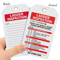 Ladder Inspection Tag