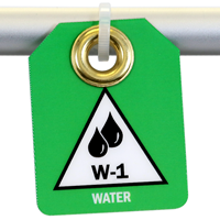 Water, Double Sided Energy Source Identification Micro Tags