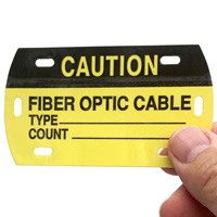 Fiber optic cable marker