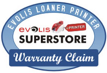 Evolis Loaner Printer Warranty Claim