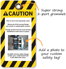 Safety Tag with Photo