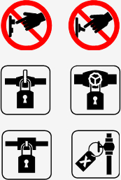 Lock-out symbols
