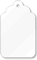 White Merchandise Tag