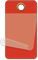 1¾” x 3¼” Red Self-Laminating Tags